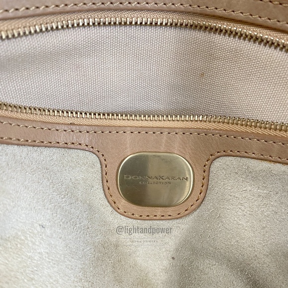 Donna Karen Collection Leather Bag - Cream Vintage - Picture 11 of 14